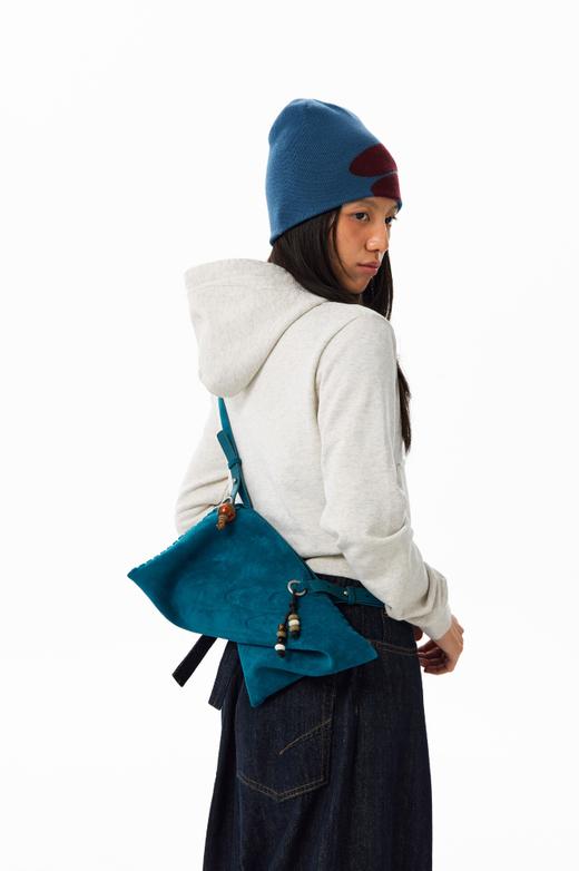 CryingCenter  反毛皮饺子单肩斜跨包小饺包 哭喊中心 商品图10