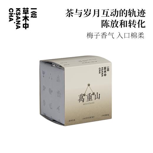 万重山·2015年贺开生普 | 进阶原叶系列 | 50g原叶 | 黑茶类 商品图0