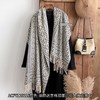 𝗔𝗨𝗖𝗵𝗿𝗶𝘀设计感印花双面围巾大披肩 ACFY110116-灰色 商品缩略图0