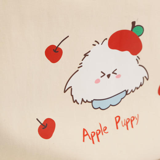 外出通勤可用大容量卷毛小狗苹果单肩包-纪念日百货门店同款167493281 商品图3