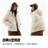 安踏防泼水羽绒服女士冬季新款宽松保暖连帽面包服外套162547911 商品缩略图3