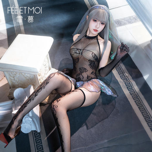 【情趣内衣】霏慕 修女の欲念祷告网衣制服ZY80 商品图10