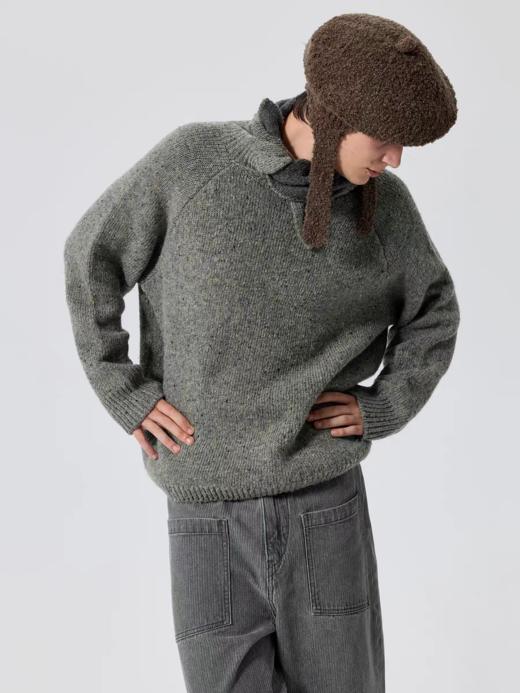 Simple Project/A25267/羊毛圈圈纱“乌贼”贝蕾帽 商品图2