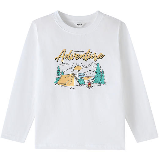 男童圆领长袖针织衫春季新款安奈儿童装EB611560 商品图6