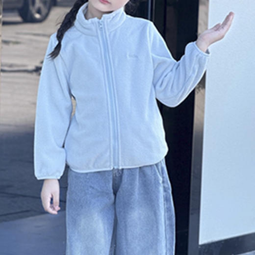 裁缝学苑TH14童装冲锋衣纸样儿童抓绒内胆软壳连帽上衣样板图纸 商品图1