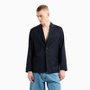 EMPORIO ARMANI 阿玛尼 男士轻盈的初剪羊毛混纺斜纹单排扣西服外套 深蓝色 EM001125 AF17835 UB118 商品缩略图1
