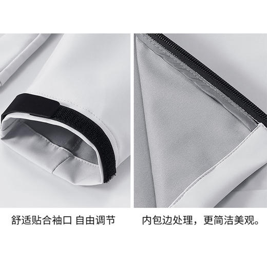 跃牌【跃LEAP-ACTIVE】新款立领软壳单层夹克冲锋衣薄款透气通勤运动跑步外套S800 商品图2