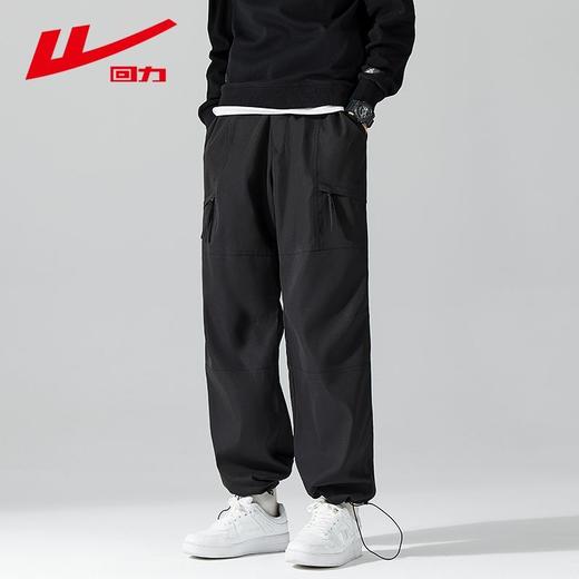 回力冲锋裤美式休闲机能工装裤男款春季2025新款直筒休闲登山长裤 商品图4