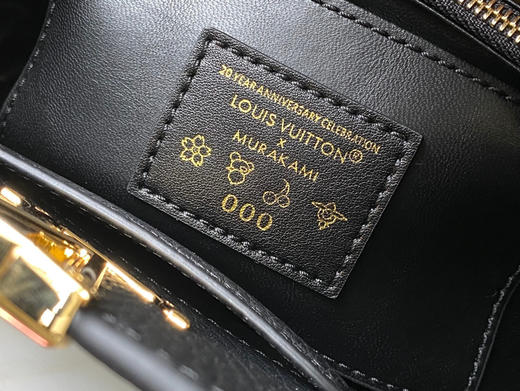 秋冬特惠💰1750 渠道级LV 新品 te级LV 动态芯片 M13714/M48865黑拼樱桃链条 本款Capucines手袋 商品图7