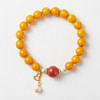 蜜蜡南红单圈手串 商品缩略图0