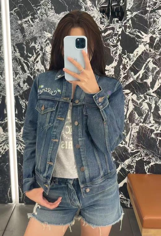 女款刺绣棉牛仔外套la008 商品图3