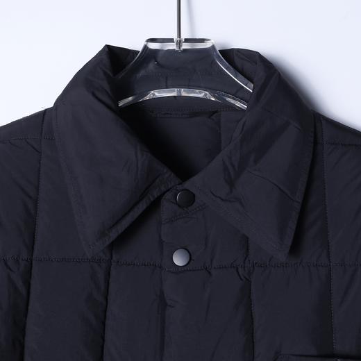 SDY5130SDSA男士秋冬新款痞帅男装简约纯色格子翻领羽绒服外套设计师百搭 商品图2