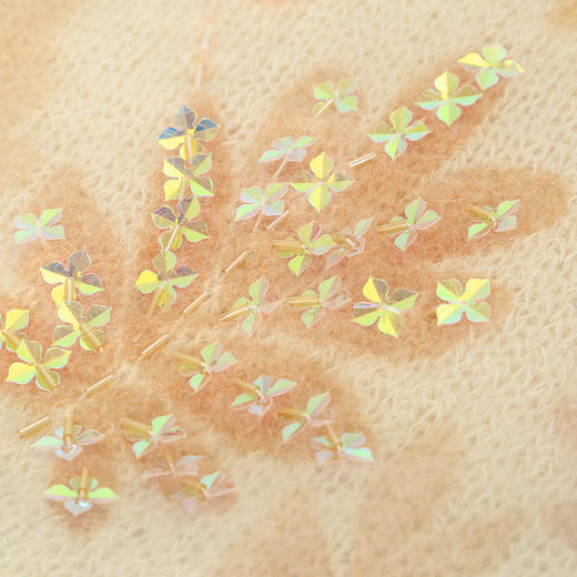 QH605斯尔丽25新款松弛慵懒甜美软糯圆领宽松显瘦上衣 商品图8