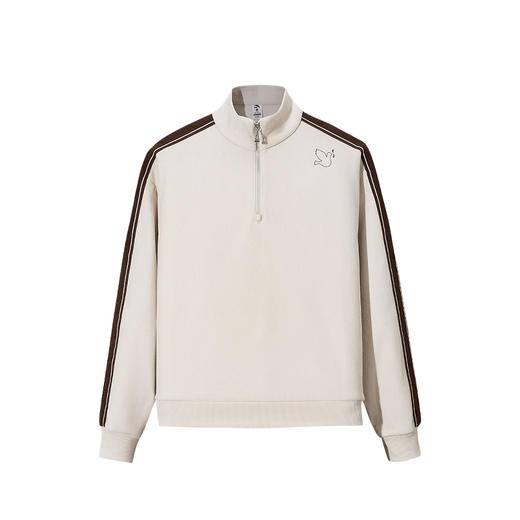 安踏女子立领拉链套头卫衣2025冬季新品162548715 商品图1