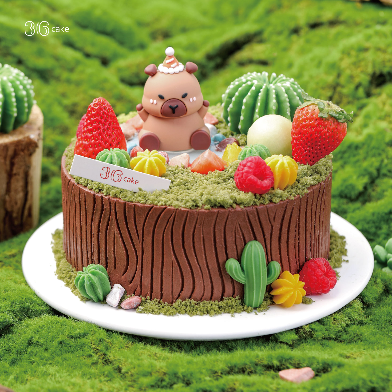 射手座·卡皮巴拉·奥利奥芒果巧克力奶油蛋糕，可选1.5/2.5/6磅  | 36 CAKE