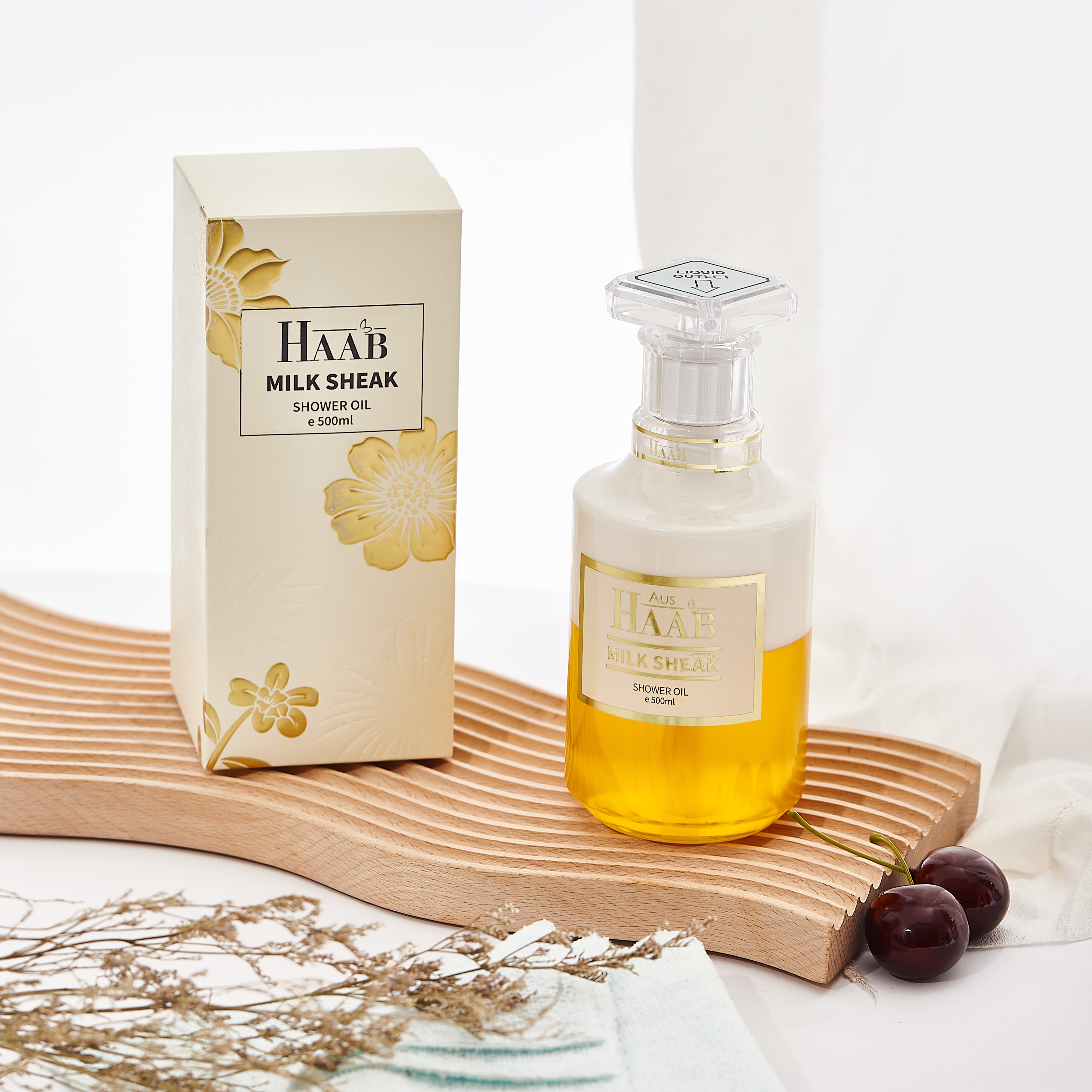 洗养合一🌟【HAAB 奶昔沐浴油】当牛奶精华遇见黄金油露💦开启一场肌肤的奢宠SPA🛀秋冬沐浴不再紧绷,洗出12小时水光肌