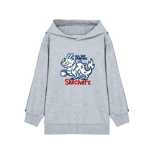 斯凯奇儿童卫衣79.9元（活动商品，不退不换，线上线下同步销售，不一定有货，介意勿拍）551324-GY 商品图0