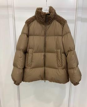 女款毛绒立领羽绒服zo018