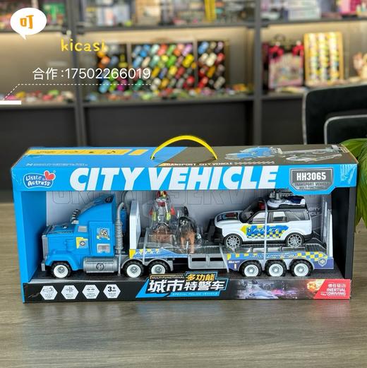 小演员新款儿童消防车男孩子的生日礼物3到6岁4男童5益智2玩具1 商品图2