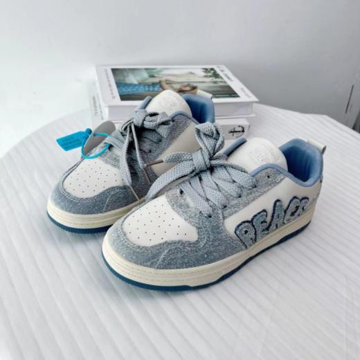 🌸【大嘴猴女鞋秋季百搭透气时尚系带板鞋】 🤩亲爱的小仙女们，🍂秋冬到了！是时候更新你的鞋柜了！🌈 🌟今天我要和大家分享🎈几款让我超级种草的宝贝 商品图2