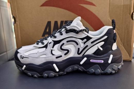 安踏SV曲奇COOKIE女款冬季百搭潮流休闲运动老爹鞋 122548807VS 商品图1