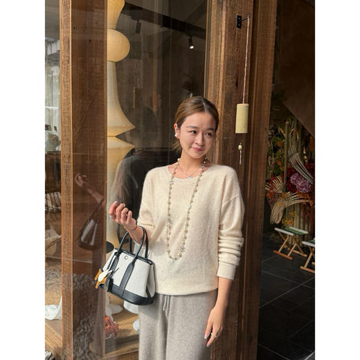 意da利 Cariaggi 奢级羊绒真丝针织衫 商品图3