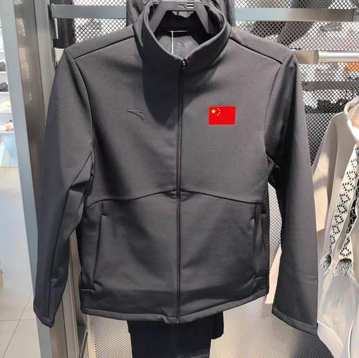 安踏2025冬季新款国家队系列男子加绒梭织运动外套152547631 商品图0