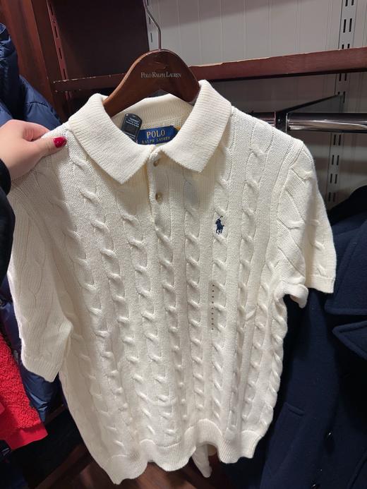 到手价1299元 Polo Ralph Lauren拉夫劳伦男款短袖Polo款麻花 美国代购，无中文标签，介意慎拍 商品图2