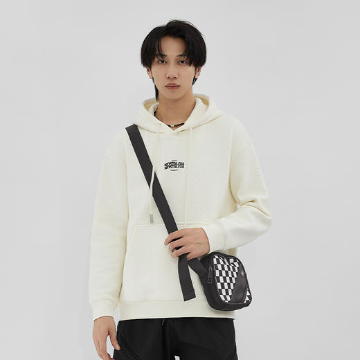 HX 冬季带帽加绒卫衣简约S106440176101/02 商品图2