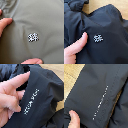 原单 正品 KL可隆 正品男士鹅绒三合一羽绒服！原价3900！可单穿可叠穿，一件顶三件。

黑色 浅绿色L XL XXL 3XL 商品图5