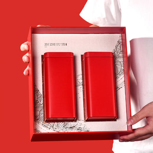 金枝玉叶【大号 双罐 红色】38元一套/一件12套 商品图1