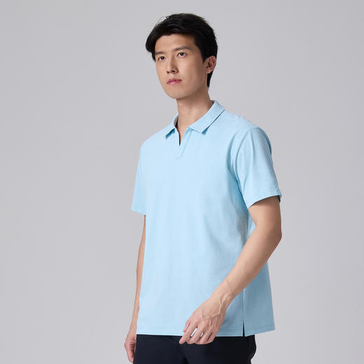 IYOGA公司团建｜男女通穿 Polo 衫 可印 logo 团队统一着装MT032 商品图2