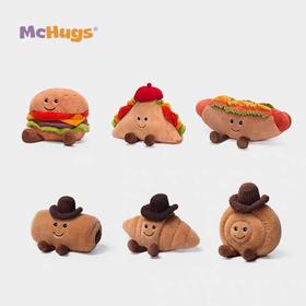 4楼Eubelle欧蓓 McHugs下午茶系列毛绒玩具 安抚玩偶睡觉抱娃娃公仔生日礼物 活动价：129-159元