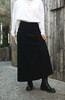 一周发货【薄绒长款半裙】「懒人凹造型」黑色及踝半身长裙｜胸以下全是腿，小个子高妹都能穿的万能裙，可以穿冬春秋3个季节，韩国出口款，成分：聚酯纤维92%   氨纶8%，💞小个子姐妹可备注裁剪 商品缩略图9