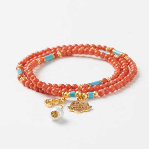 南红多圈手链 商品图1