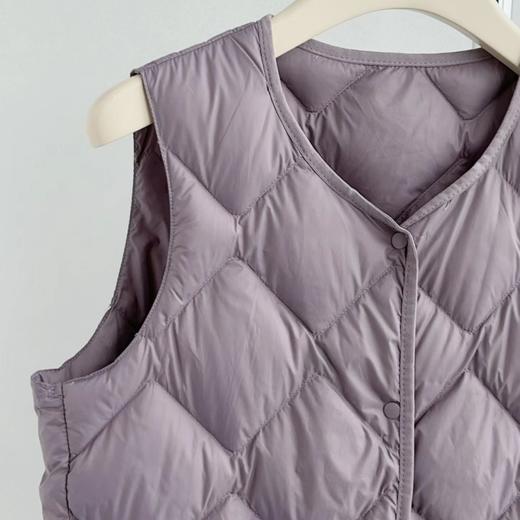 U家新款90白鸭绒轻薄羽绒马甲 288款 商品图9