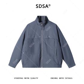 55180SDSA男士秋冬新款痞帅男装韩版简约纯色拉链立领两件套羽绒服外套