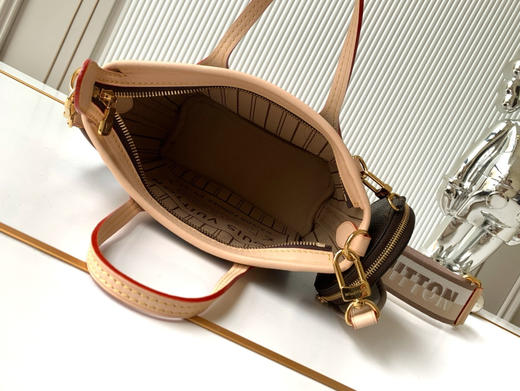 秋冬特惠💰1250 渠道级LV【全钢五金 MB163c01变码芯片】te级LV 全套包装 M46705老花 女士包包 商品图7