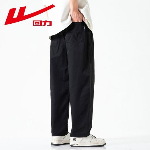 回力机能工装裤男2025春秋新款美式高街宽松直筒潮牌百搭休闲裤子 商品图8