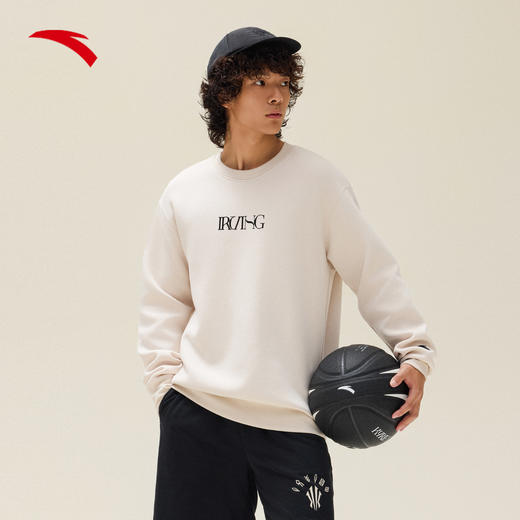 安踏凯里·欧文系列丨美式套头衫卫衣男休闲上衣172531712 商品图0