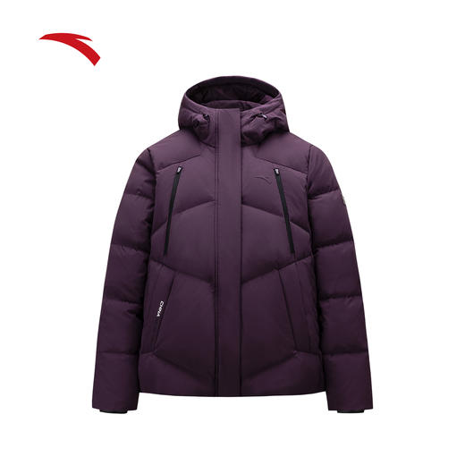 安踏冰甲羽绒服丨防泼水高蓬松保暖外套女冬季鸭绒棉服162547906 商品图1
