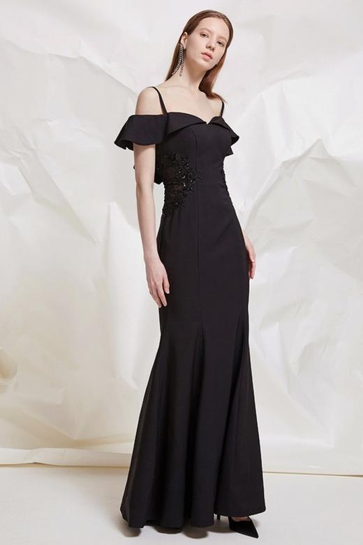 Choisie Comme 黑色鱼尾裙礼服 13728 商品图4