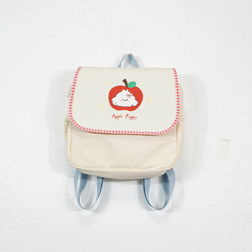 外出通勤时尚百搭卷毛小狗苹果双肩包-纪念日百货门店同款167493311 商品图0