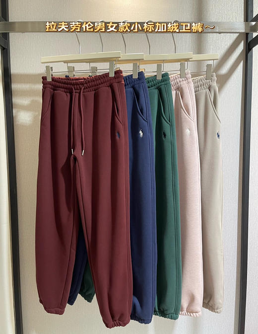原单拉夫劳伦加绒加厚卫裤运动裤112402 商品图2