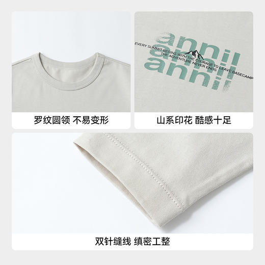 男女童圆领长袖针织衫春季新款安奈儿童装EM611568 商品图4