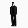 EMPORIO ARMANI 阿玛尼 男士徽标贴片带帽尼龙外套 黑色 EM003417 AF18264 UC001 商品缩略图4