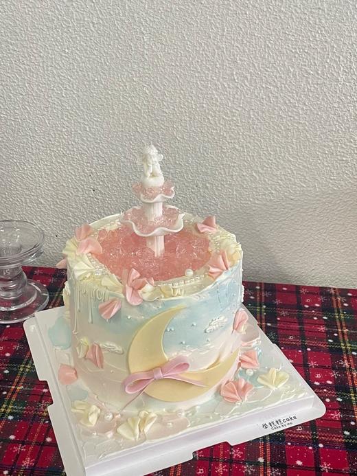 【周年庆精选】少女许愿池 创意蛋糕 商品图0