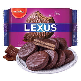 马奇新新 力士巧克力味涂层夹心饼干 200g*2袋