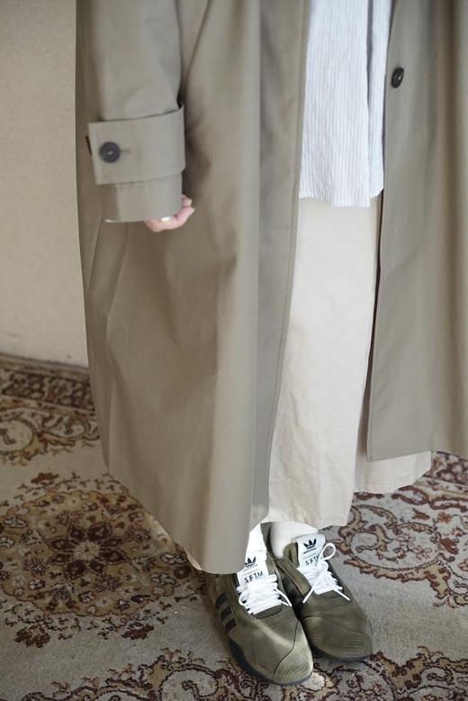 Studio nicholson经典涂层长风衣 商品图4