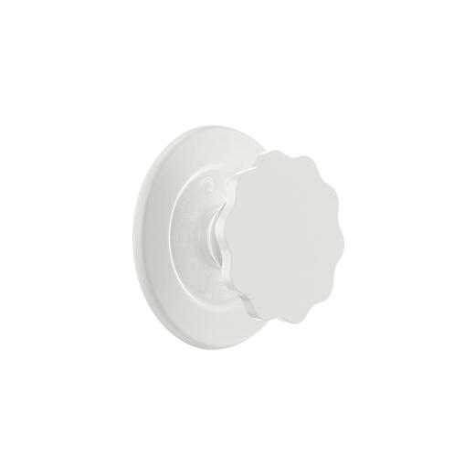 【惬意日常】波浪花·白 MAGSAFE磁吸 Round圆啪嗒系列 MagSafe圆啪嗒 白色 波纹 商品图0